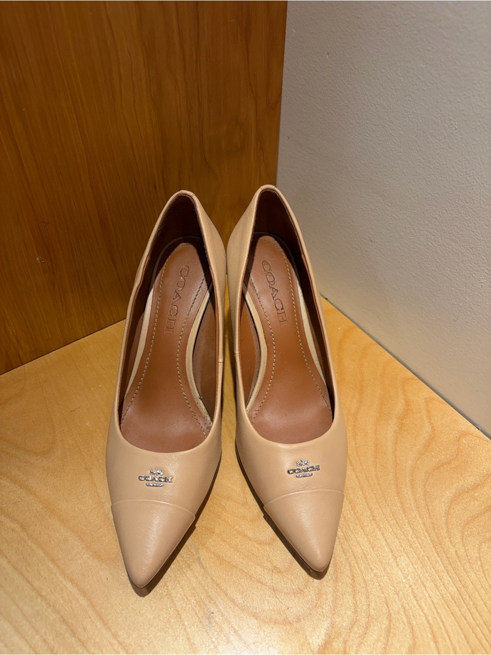 Coach Patrice Leather Pumps